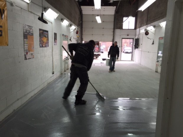 Rénovation de la succursales Dr Tint vitres teintées de Montréal Ouest